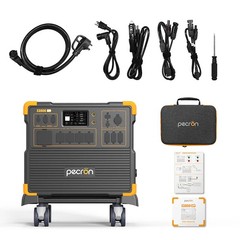 PECRON Portable Power Station E3800LFP 3840Wh LiFePO4 Expandable for Backup