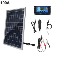 Monocrystalline Solar Panel Set with Clip 20W for Clean Energy