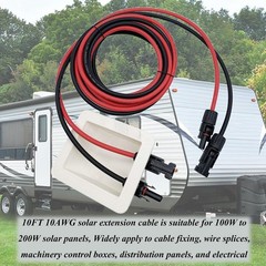repustor Solar Cable Entry Gland Entry Housing Solar Junction Box Fits for