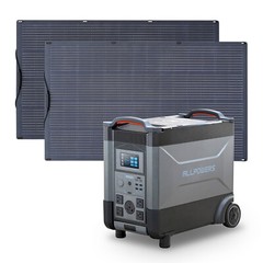 ALLPOWERS 4000W Portable Generator Station UPS & 2x Flexible Solar Panel 200W