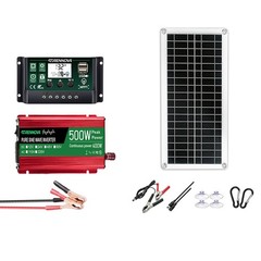 Grennova 500W Solar Kit Pure Sine 35W 60A MPPT Off-Grid RV Camping Use