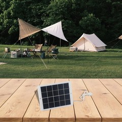 Solar Panel Charger Effective Output Suitable for Various Outdoor Uses