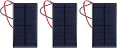 3Pcs Mini Solar Panels, DC 6V Solar Panel, Small Solar Panels, Polysilicon So…