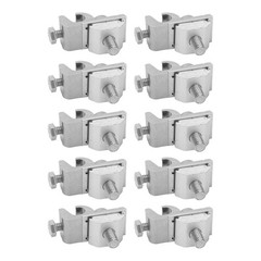 10Pcs Solar Mounting System Grounding Clip Durable Thunder Protection For Solar
