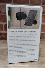 NEW Arlo VMA5600 Solar Panel Charger for Ultra, Pro 3, Pro 4, w/Mount