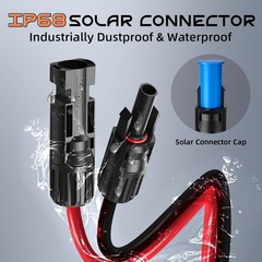 20FT 12AWG Solar to Xt60I, 3 6 10 16 20 25FT Solar Panel Connector to Xt60I-F A