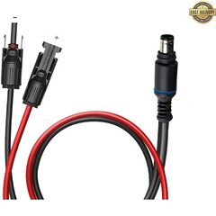 Heavy-Duty 8mm Adapter Cable for GZ & Explorer Solar Power Stations – 200W Max