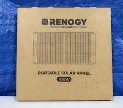 Renogy E.Flex-CORE 100W Portable Solar Panel, IP65 Solar Charger For Camping RV