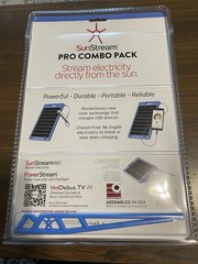 Sunstream PRO Rugged Waterproof USB Charging Solar Panel Pack Wholesale 10-200PC