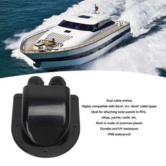 Solar Cable Entry Gland Plastic Waterproof Double Cable Entries Cable Entry