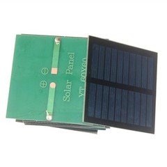 Solar Panel Battery Charging Adapter Solar for 3.7-5V Tablet Panel Solar Toy