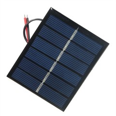 Portable Solar Panel 3V 0.6W Small Cell Module Polysilicon Board Charging Panel