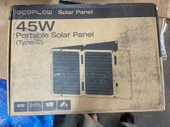 EcoFlow Type-C 45W Portable Solar Panel Foldable Power Station USB XT60i