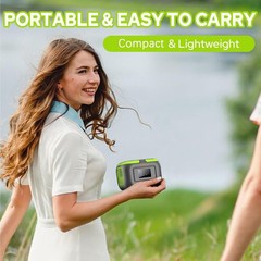 Portable Power Station 120W, 97.6Wh Backup Battery Solar Power Bank Generator…
