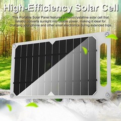 Portable Solar Panel 6W Handheld Charging Board IP65 Rainproof Solar Charge SHIU