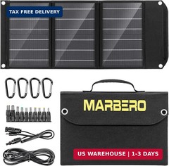 Portable Solar Panel 30W Solar Panel Charger 23% High Efficiency Foldable Panels
