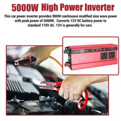 Portable 200W 100W Foldable Solar Panel w/ Controller & Inverter For Camping RVs
