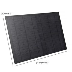 30W Solar Panel 12V 30 Watt Mono Caravan Camping Power Charging Battery