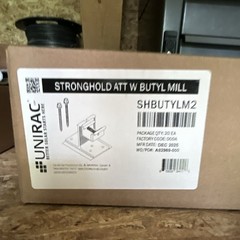 Unirac Stronghold Roof ATT w/ Butyl SHBUTYLM2 Solar Attachment Mount, Brown