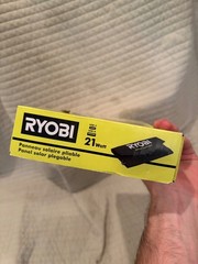 Ryobi RYi20SP – 21 Watt Foldable Solar Panel – New open box