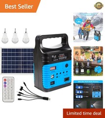 Compact 10W Solar Generator – Lightweight Power Station for Home and Outdoors
