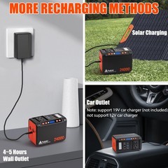 88.8Wh Portable Power Station Lithium Battery Small Generator Power Bank with…