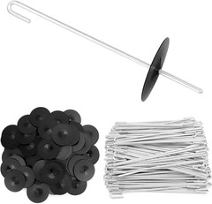 200-Pack Stainless Steel Solar Panel Guard Clips with Self-Locking Washers and J