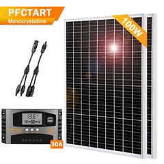 200W Solar Panel Kit with MPPT Solar Controller for RV Bosts Solar Power System