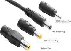 16AWG Solar Connectors with Foldable Design and 4 DC Adapters – Universal Fit
