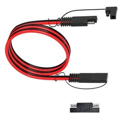 SAE Extension Cable 12AWG 3FT for Battery, Solar Panel, Automotive Use