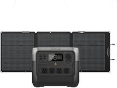 EF ECOFLOW Solar Generator RIVER 2 Pro 700 & 160W Solar Panel | 716Wh Lifepo4 Ba