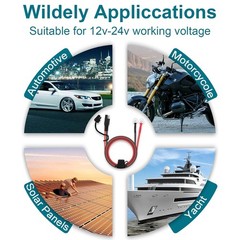 SAE Extension Cable 2FT – 16AWG with Easy Installation for Various Devices