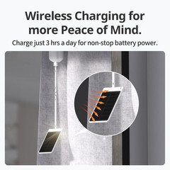 Solar Panel Charger for Curtain 3 – Performance Upgrade, Easy to Use, Support Lo