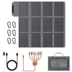 MHPOWOS 120W / 40W Portable Solar Panel 19V ETFE Foldable Solar Charger for