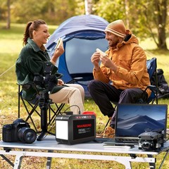 MARBERO 200W Portable Power Station 148Wh Camping Solar Generator Laptop Powe…