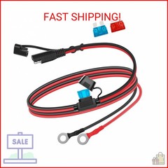SAE Extension Cable, Battery Tender Extension Cable for Motorcycle/Motorbike/Car