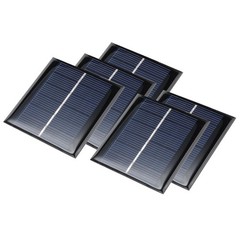 5Pcs 3V 100mA Poly Mini Solar Panel Module DIY for Charger 70mmx70mm