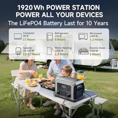 ALLPOWERS BEIGE R600 299Wh 600W LiFePO4 Solar Generator Portable Power Station