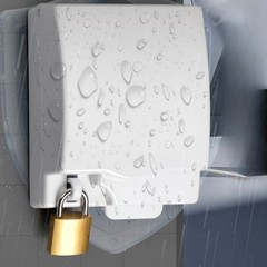 Lockable Waterproof Box Reinforced PC Material Dust Proof Design For Outdoor Use