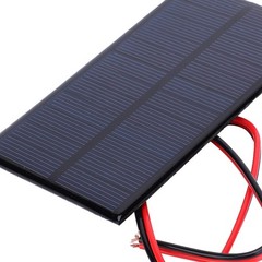 3Pcs Mini Solar Panels, DC 6V 1W Solar Cells Kit with 11.8in Cable, Mini Poly…