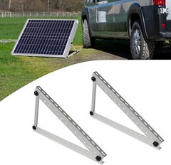 28″ Solar Panel RV Tilt Mount Brackets Ground Roof Flat Surface Adjustable Fram