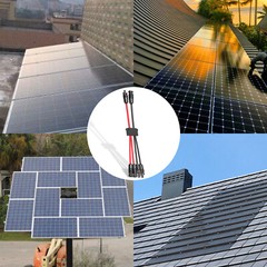 Solar Connectors Cable for Solar Panels Cable Splitter Y Branch Parallel Adapter
