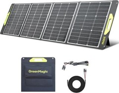 GreenMagic 200W Foldable Portable Solar Panel for solar generator