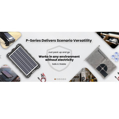 100W Portable Foldable Solar Panel Charger Waterproof 12V RV Camping USB Kit