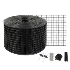 8 inch x 100ft Solar Panel Bird Guard, Critter Guard Roll Kit with 70pcs