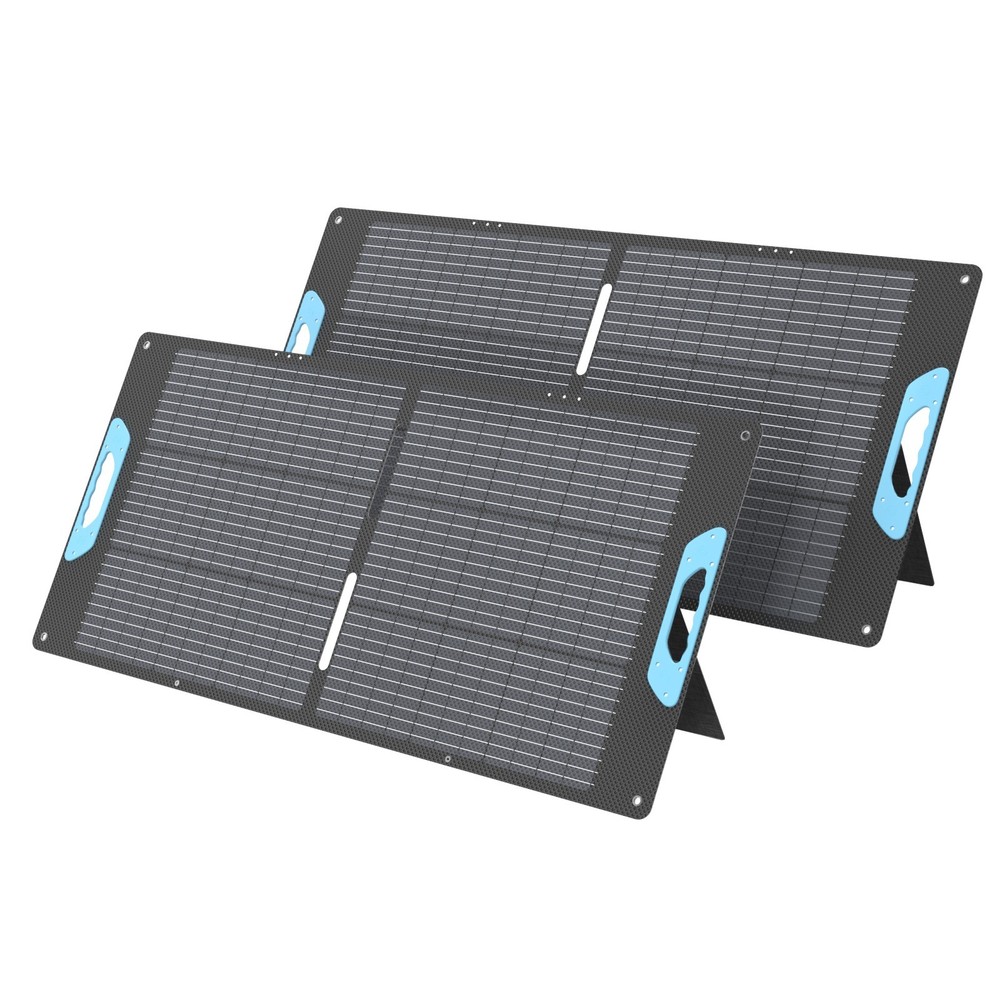 2 pack 110W Solar Panel Charge for BLUETTI Power Station AC180 1000Wh Generators