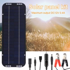 Solar Panel 12V Trickle Charger Battery Charger 30W Kit Maintainer Boat Car RV