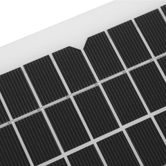 Car Solar Charger Flexible Monocrystalline Silicon with 3 Meters Charging Cable