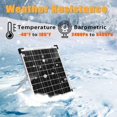 Kit Generator De Panel Solares De 20W Inversor Con Controlador Para Automóvil US