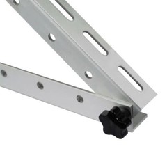 (45/47in）Solar Panel RV Tilt Mount Brackets Roof Flat Surface Adjustable Frame